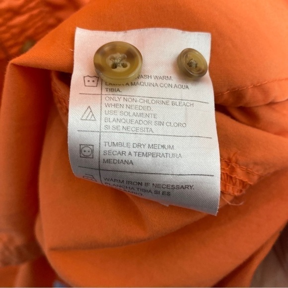 FIELD & Stream Men's Vented S/S Shirt Size XL Orange Fishing Outdoor Utility 🌟 - Picture 5 of 7